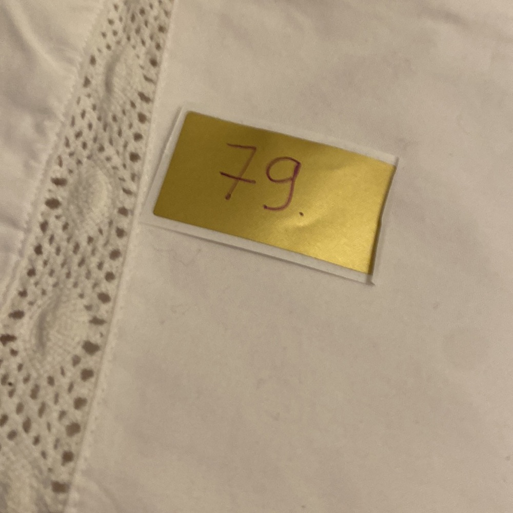 Wilfred Aritzia Winslow Poplin Halter Top White Halter Crop Top. Size S - Picture 13 of 13